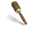 Olivia Garden Expert Blowout Shine – Gold & Braun - 35 - Runde, antistatische Ke
