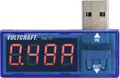 VOLTCRAFT PM-37 USB Tester digital CAT I Anzeige (Counts): 999