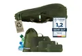 TRAVEL DUDE Kofferorganizer, Packing Cubes aus recycelten Plastikflaschen (ultraleichte Packwürfel, 4-tlg., Packing Cubes für Rucksack und Koffer, Packtaschen), mit Kompression und einem Nassfach