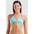 Team Bikinitop Damen Einfarbig - Water-very Fuchsia - 38
