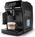 Philips Kaffeevollautomat 2200 Series, 3 Kaffeespezialitäten, LatteGo Milchsystem, Touchdisplay, Schwarz (EP2230/10)