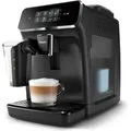 Philips Kaffeevollautomat 2200 Series, 3 Kaffeespezialitäten, LatteGo Milchsystem, Touchdisplay, Schwarz (EP2230/10) - Schwarz