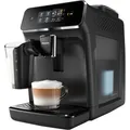 Philips Kaffeevollautomat Series 2200 EP2230/10, LatteGo Milchsystem und Touchscreen, mattschwarz