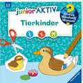 Wieso? Weshalb? Warum? junior AKTIV - Tierkinder (Malen, basteln, rätseln ab 2 Jahre)