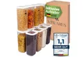 Viwares Vorratsdose Viwares Vorratsdosen-Set 12er Weiß SERIE FOLY 1.75, Plastik