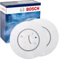 2X BOSCH BREMSSCHEIBEN Ø257,4mm VORNE PASSEND FÜR FIAT GRANDE PUNTO OPEL ADAM
