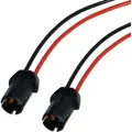 2x T10 W5W Fassung Stecker Lampenfassung Standlicht Parklicht Glas Sockel Glassockel Stecksockel W3W WY5W W2,1x9,5d