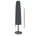 HENTEX Sonnenschirm Schutzhülle für Sonnenschirme bis Ø 400cm, 250x55/60 cm, mit faltbaren geliefert Fiberglasstab, Ampelschirm Wasserdichtes Atmungsaktives