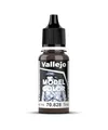 Vallejo Model Color Acrylfarbe Braun (Holzmaserung) Matt, 18 ml. Autonivellierend und BSL-System für Modellbau und Figuren.