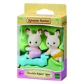 Sylvanian Families Chocolate Rabbit Twins (21615)