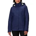 Marmot Damen PreCip Eco Jacket, Wasserdichte Regenjacke, winddichter Regenmantel, atmungsaktiver, faltbarer Hardshell Windbreaker, optimal zum Fahrradfahren und Wandern, Arctic Navy, XL