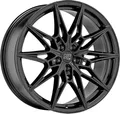 MSW MSW 75 gloss black full polished 8.5x20 ET35 - LK5/112 ML73.1 Alufelge schwarz