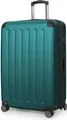 HAUPTSTADTKOFFER - Spree Großer Koffer erweiterbar XL Trolley Aufgabegepäck, Check-In Luggage Hardcase, Reisetrolley 4 Rollen, TSA, 75cm, 119 L,Aquagrün