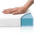 Gentle North, Topper Memory Schaum Topper 5/7 cm - Matratzentopper, 7 cm hoch, Memoryschaum, ergonomisch, rutschfest, schadstoffgeprüft 180 cm x 200 cm x 7 cm