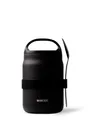 MAMEIDO Thermobehälter, Edelstahl, Kunststoff, Silikon, mit Deckel, integriertem Henkel & Gabel-Löffel-Besteck in 500 & 800 ml