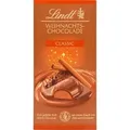 Lindt Weihnachtschocolade Classic mit Zimt und Koriander 100g 4er Pack