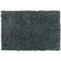 Wenko Badteppich Chenille 50 cm x 80 cm Grau