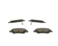 Bremsbelagsatz, Scheibenbremse für BOSCH 0 986 494 896 CR-Z (ZF) 1.5 2010-2013