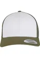 Flexfit Unisex Retro Trucker Colored Front mossgreen/White/Olive, one Size