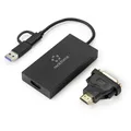 Renkforce Externe Grafikkarte      DDR3-RAM   USB-A, USB-C® (USB 3.2 Gen 1), ...