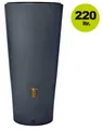 Graf 4rain Regenspeicher Vaso 2in1 220 l grau Regentonne Regenfass Wassertank