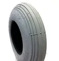 CST Rollstuhlreifen 200 x 50, (auch 8x2), grau, Reifen mit Rillenprofil Leichtlauf, Luftdruck 2,5 bar