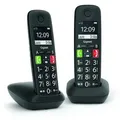 Gigaset E290 Duo schwarz - Schwarz
