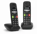 Gigaset E290 Duo schwarz Großtastentelefon, DECT, extra lautes Hören BRANDNEU