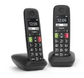 Gigaset E290 Duo Analoges Telefonmobilteil  Schwarz