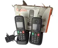 Gigaset E290 Duo wie NEU 2 Telefone Basis Ladeschale Netzteile DECT Telefon OVP