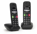 Gigaset E290 Duo Großtastentelefon, schnurlos, analog DECT, 2 Mobilteile