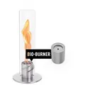 SPIN classic 900 Tischfeuer silber inkl. Bio-Burner - bis zu 1100 W Leistung 00691