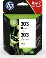 Original HP 303 Multipack Tinte Patronen HP303 Druckerpatrone Envy Photo Inspire