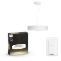 Philips Hue 8719514341319 LED Hängende Deckenleuchte Fair 1x25w | 2900lm | 2200-6500k - Bluetooth, dimmbare, Fernbedienung, White Ambiance, weiß