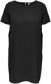 ONLY CARMAKOMA Blusenkleid CARLUX SS TUNIC DRESS WVN NOOS, schwarz