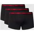 HUGO Trunks mit Logo-Bund in Black, Größe L