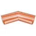 Rinnenwinkel Grömo Außeneck 45°, halbrund, Schenkellänge 300mm, Kupfer, verschiedene Größen (Ausführung: Nenngröße 250. Ø 105mm. Schenkellänge 300mm)