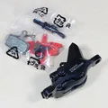 Shimano Deore BR-M6100 Postmount Bremssattel mit G03S Resin Bremsbelag