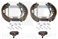 4x Bremsbacken Bremsbackensatz für Trommelbremse Hinten 444753001