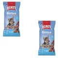 Rinti Bitties Puppy - Huhn & Rind | Doppelpack | 2 x 75 g | Ergänzungsfuttermittel für heranwachsende Hunde | Mit Omega 3 für die Gehirnentwicklung | Ohne Zucker & Soja