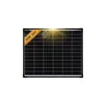 enjoy solar® Solarpanel monokristallines Solarmodul 50W 36V (Schwarzer Rahmen) , 182mm Perc-Zellen, 0% MwSt.