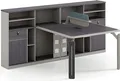 Gruppenschreibtisch Teamarbeitsplatz Tisch Möbel Kommode Schreibtisch 2 Personen