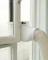 EUROM Fenster-Set Erweiterung Klima-Fenster-Adapter, Zubehör für Alle gängigen mobilen Klimaanlagen mit einem Abluftschlauch Durchmesser von 150 mm, Einfache Installation ohne Bohren