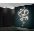 Wandleuchte LIGHT-POINT, Bronze / Altmessing, für Badezimmer, Aluminium