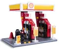 CaDA Set C66028W Shell Tankstelle Bricks