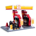 Jamara CaDA Shell Tankstelle 1:30 Bricks