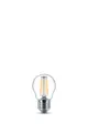 Philips LED-Leuchtmittel Filament Tropfenform P45 E27 4W warmweiß