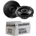 Renault Megane 1 Front Heck PIONEER Lautsprecher Auto Boxen KFZ Tür vorne hinten