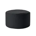 Lumaland Sitzsack Pouf (50 L) | Kompakter Sitzsack mit 3-in-1-Funktion: bequemer Hocker, praktisches Tischchen & stylischer Fußschemel für in- & Outdoor I Mit Flexibler EPS-Füllung | Ø 25 x 45 cm