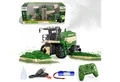 Esun RC-Traktor RC Mähwerk Spielzeug, Ferngesteuerter Mähdrescher Ferngesteuert Kinder (SET, Komplettset), 2.4 GHz Ferngesteuerter Traktor Ferngesteuert